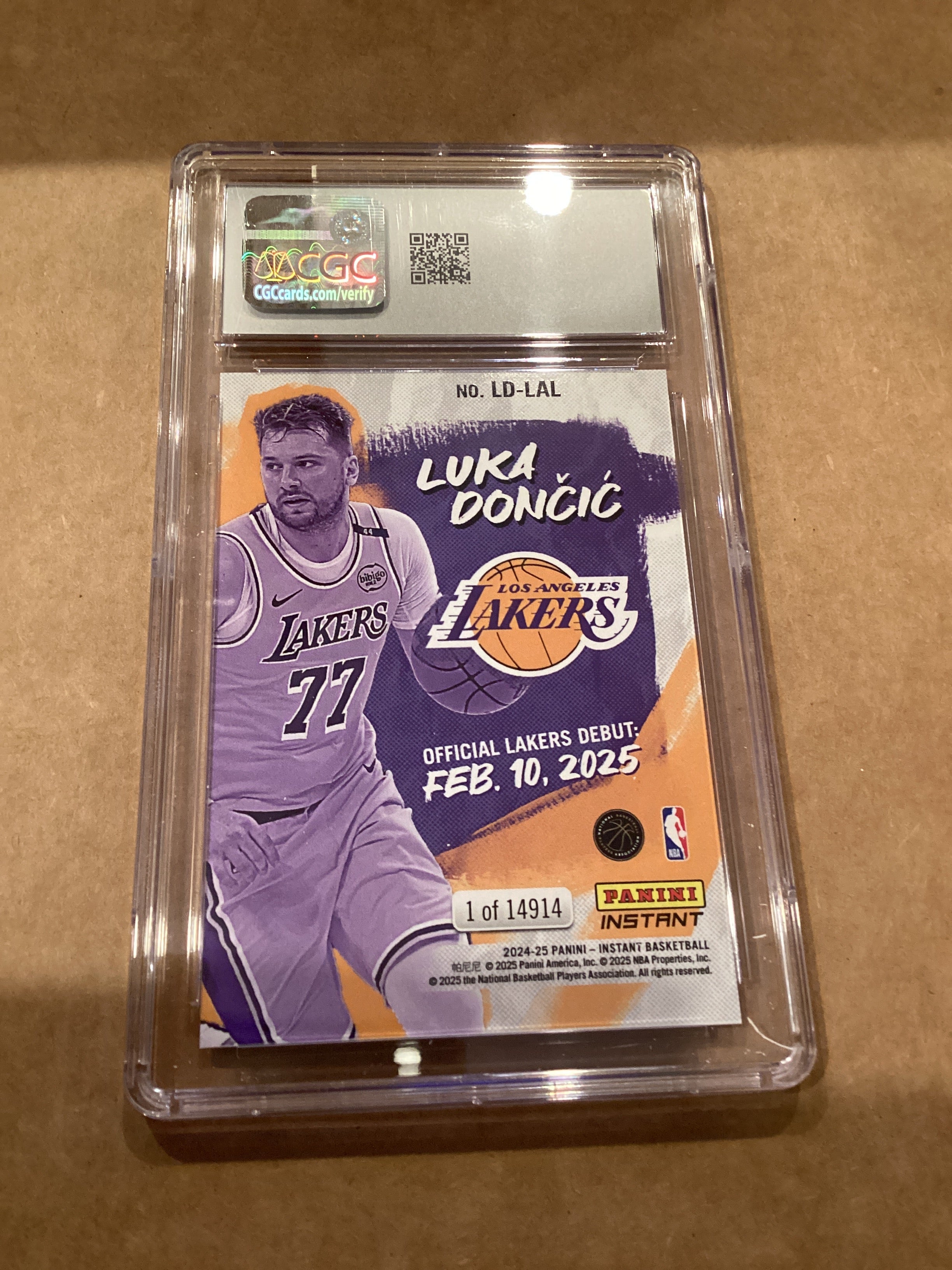 Luka Doncic 2024-25 Lakers 9.5