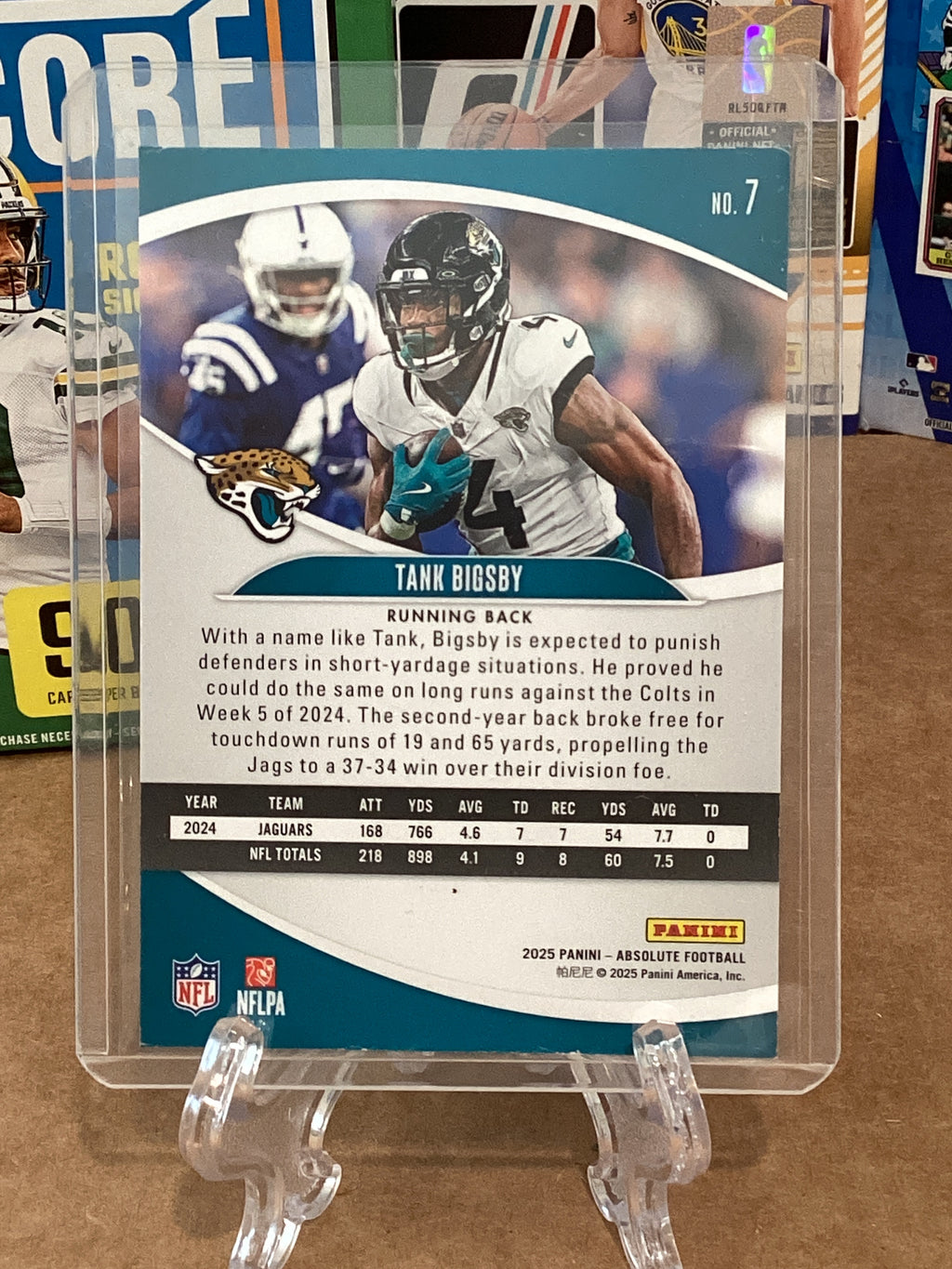 2025 NFL Tank Bigsby-Panini/Absolute/Base-Gem mint