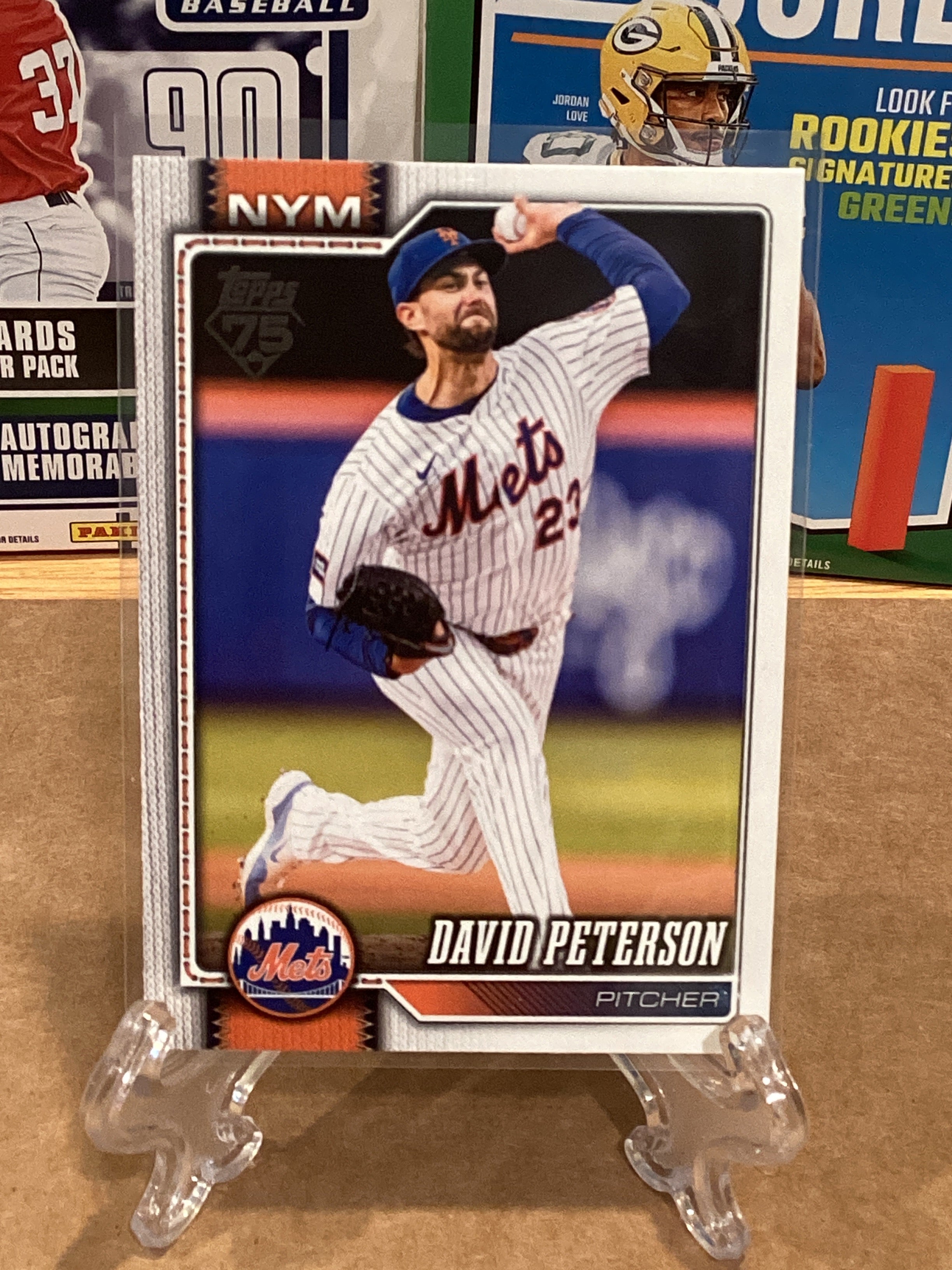 2026 Topps series one David Peterson base card #215 ungraded