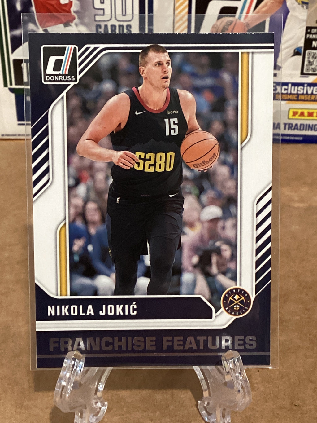 2024-25 NBA Nikola Jokić, Donruss “Franchise Features” Gem Mint.