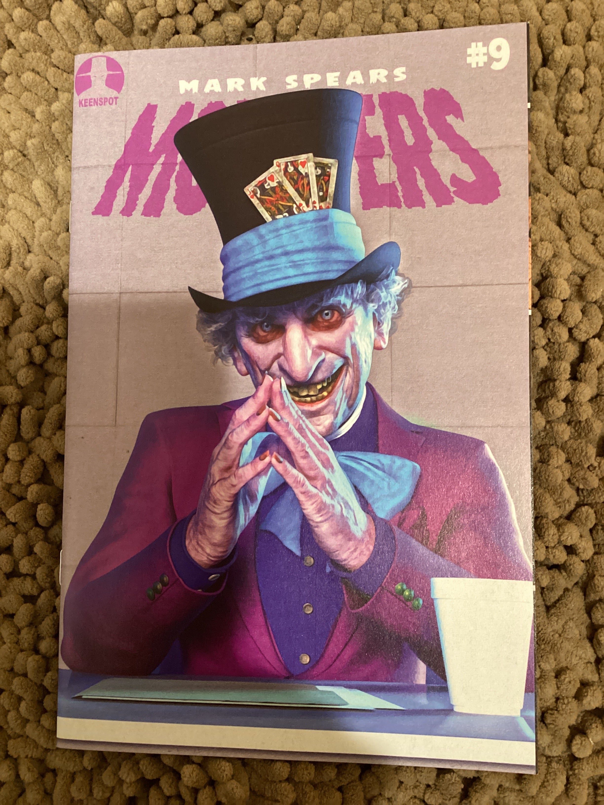 Keenspot Monsters #9 Mark spears cover A