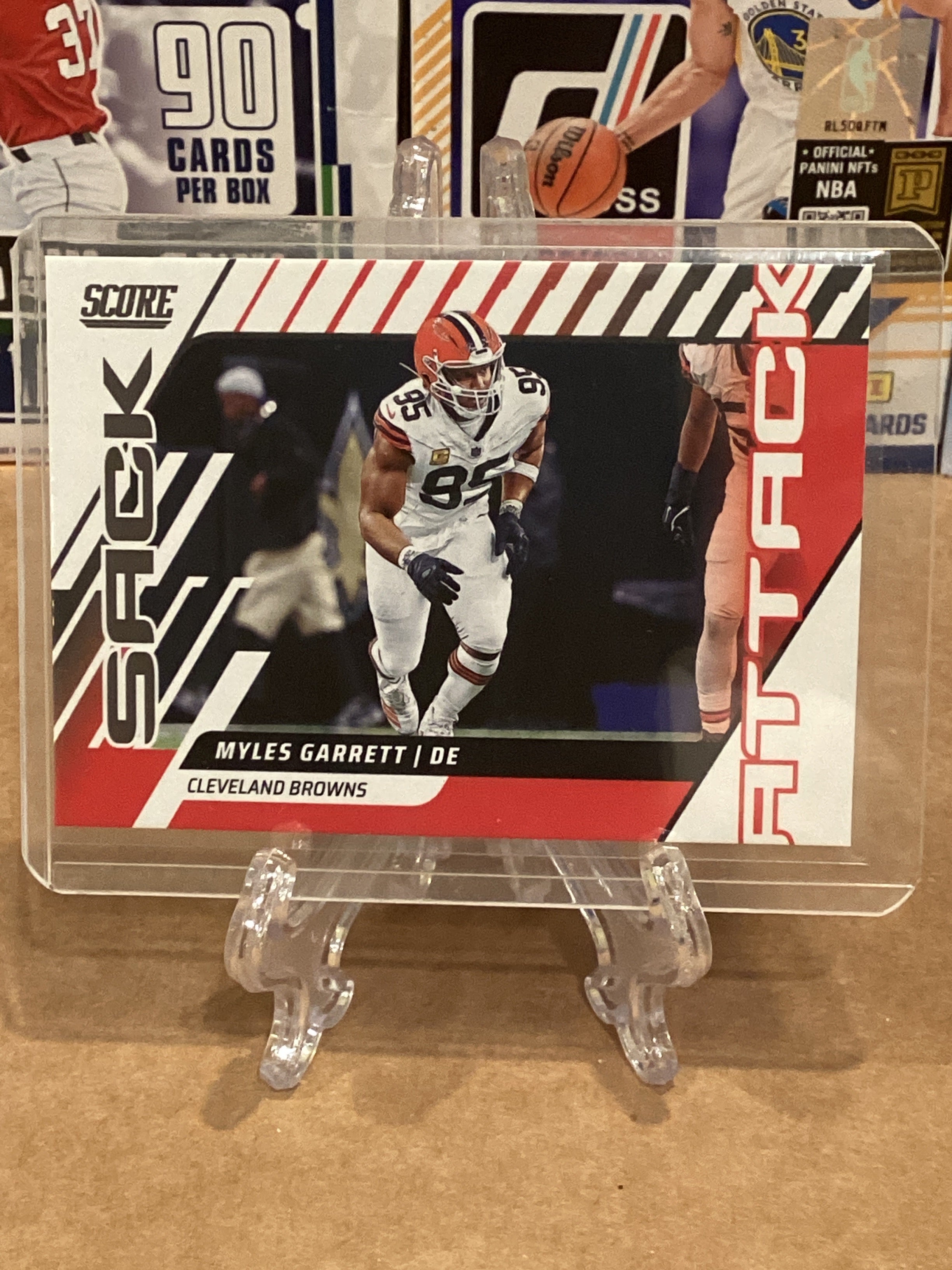 2025 Myles Garrett-panini-Score-#4- Gem Mint 10