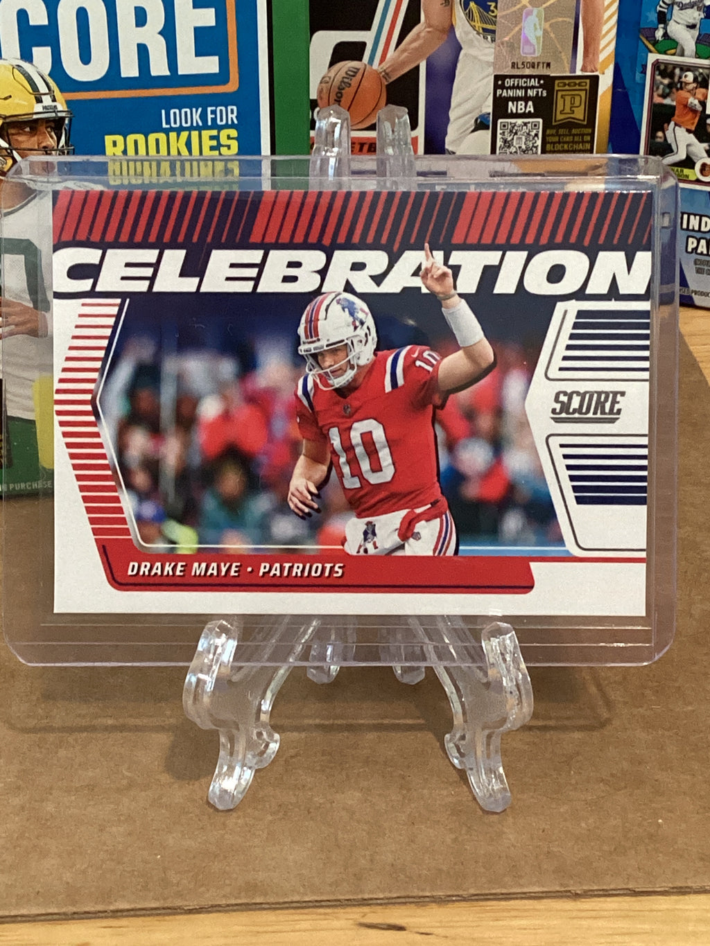 2025 NFL Drake Maye-Panini/Score/Celebrations-Gem mint