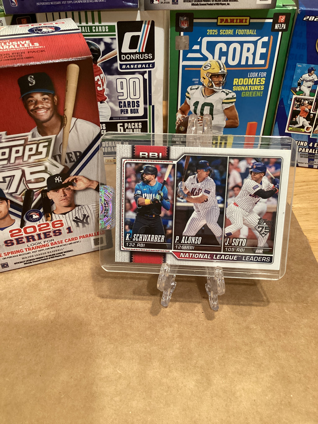 2026 Topps Series 1 RBI National League Leaders. #11 GM10